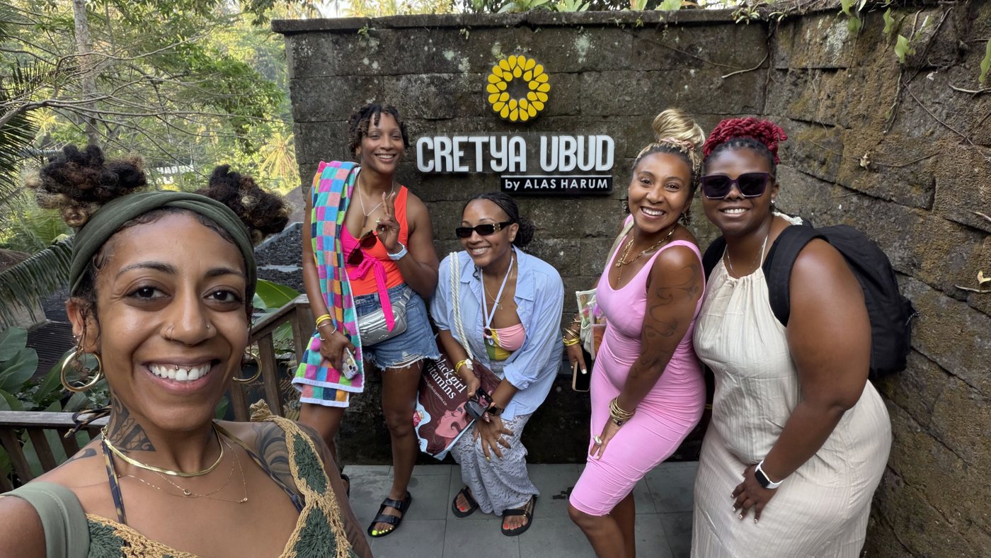 The group at Cretya Ubud in Bali